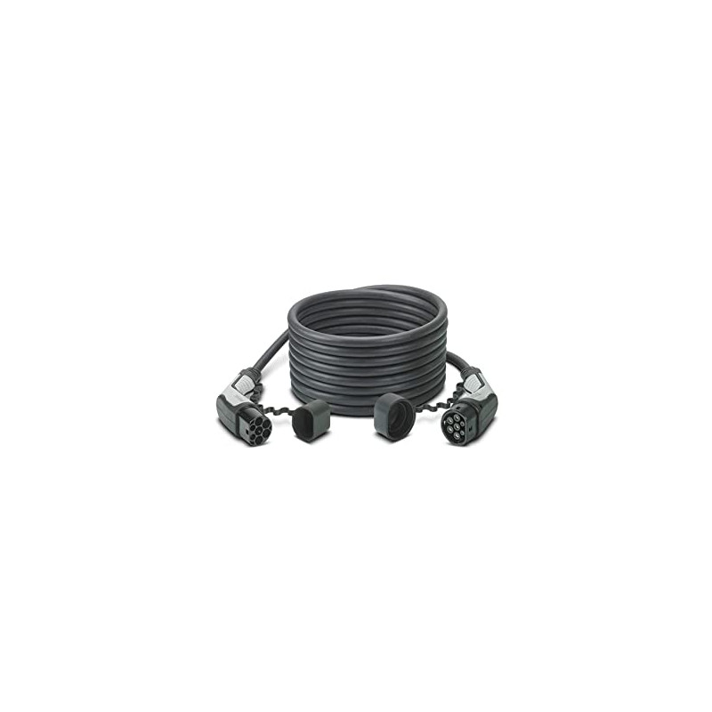 Câble de recharge - Type2 - Type2 - 7m - 22kW (triphasé 32A)