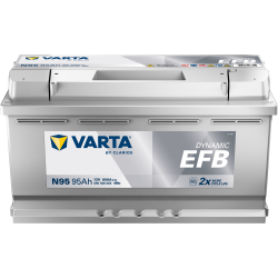Batterie Auto VARTA Dynamic EFB N95 12V 95Ah 850Amp