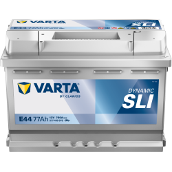 Batterie Auto VARTA Dynamic SLI E44 12V 77Ah 780A 577 400 078