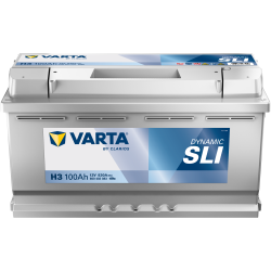 Batterie Auto VARTA Dynamic SLI H3 12V 100Ah 830A 600402083