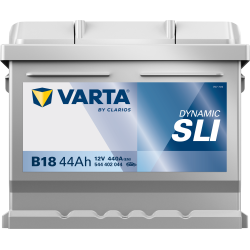 Batterie Auto VARTA Dynamic SLI B18 12V 44Ah 440A 544402044 Front