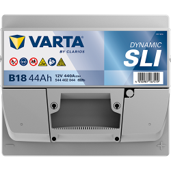 Batterie Auto VARTA Dynamic SLI B18 12V 44Ah 440A 544402044 Top