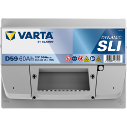 Batterie Auto VARTA Dynamic SLI D59 12V 60Ah 540A 560409054 Top