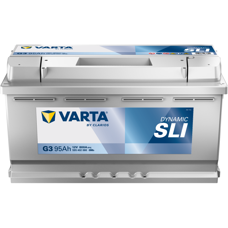 Batterie Auto VARTA Dynamic SLI G3 12V 95Ah 800A 572409068