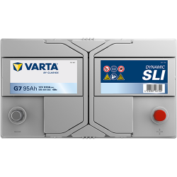 Batterie Auto VARTA Dynamic SLI G7 12V 95Ah 830A 595404083 Top