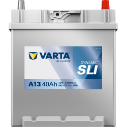 Batterie Auto VARTA Dynamic SLI A13 12V 40Ah 330A 540125033 Front