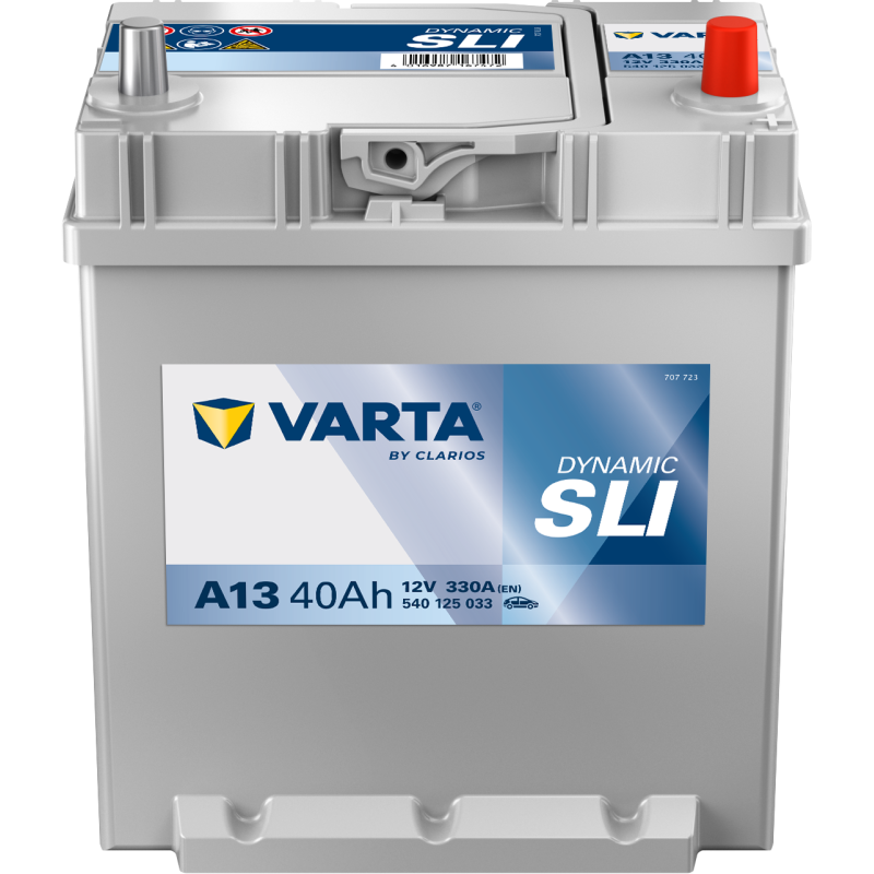 Batterie Auto VARTA Dynamic SLI A13 12V 40Ah 330A 540125033