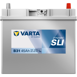 Batterie Auto VARTA Dynamic SLI B31 12V 45Ah 330A 545155033 Front