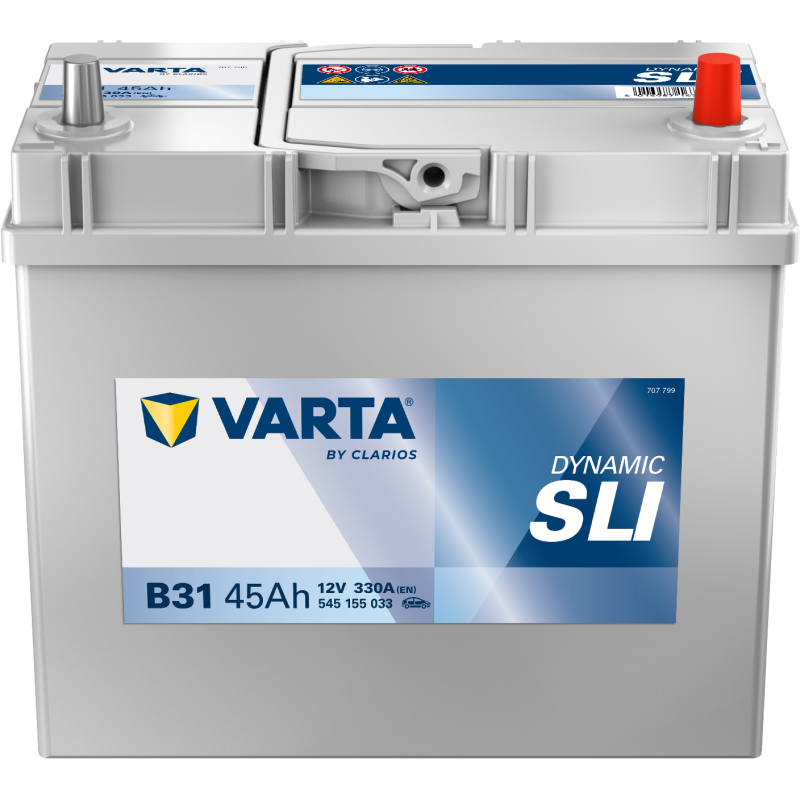 Batterie Auto VARTA Dynamic SLI B31 12V 45Ah 330A 545155033
