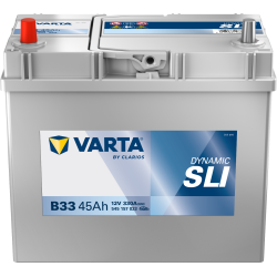 Batterie Auto VARTA Dynamic SLI B31 12V 45Ah 330A 545157033
