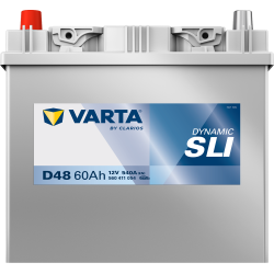 Batterie Auto VARTA Dynamic SLI D48 12V 60Ah 540A 560411054 Front