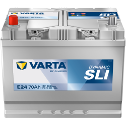 Batterie Auto VARTA Dynamic SLI E24 12V 70Ah 630A 570413063