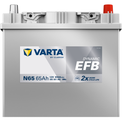 Batterie Auto VARTA Dynamic EFB N65 12 V 65Ah 650A 565501065 Front