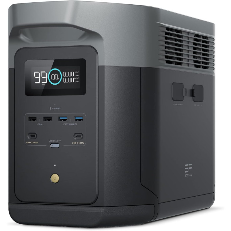 Station Électrique Portable ECOFLOW DELTA 2 MAX 2048Wh