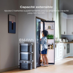 Station Électrique Portable ECOFLOW DELTA 2 MAX 2048Wh Capacité extensible